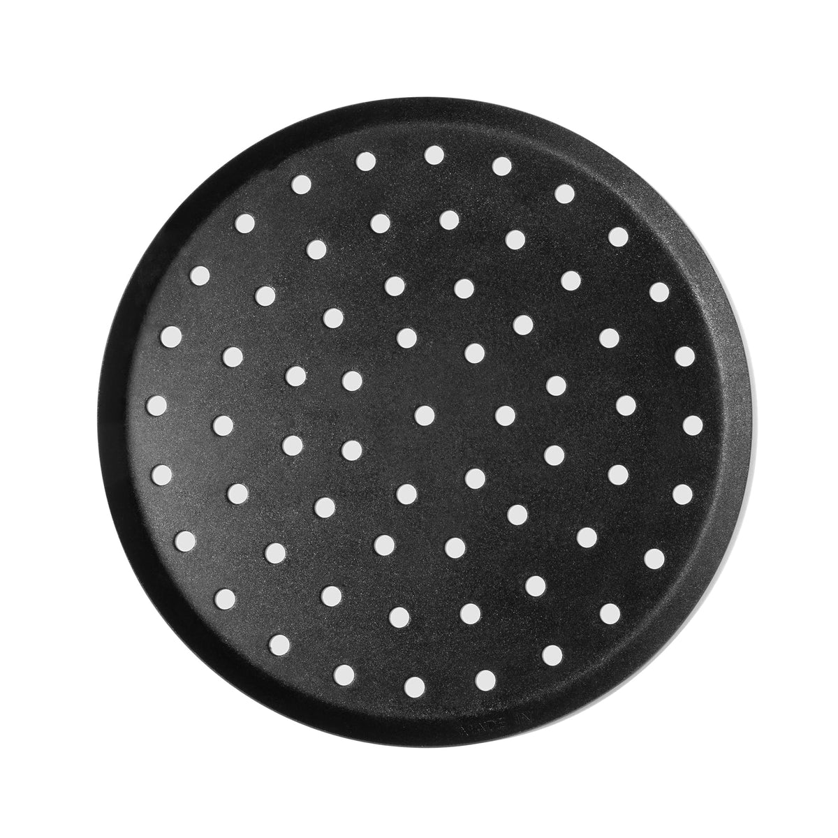 Made In pizza steel with 12.59-inch diameter ideal for restaurant-style pizzas at home.