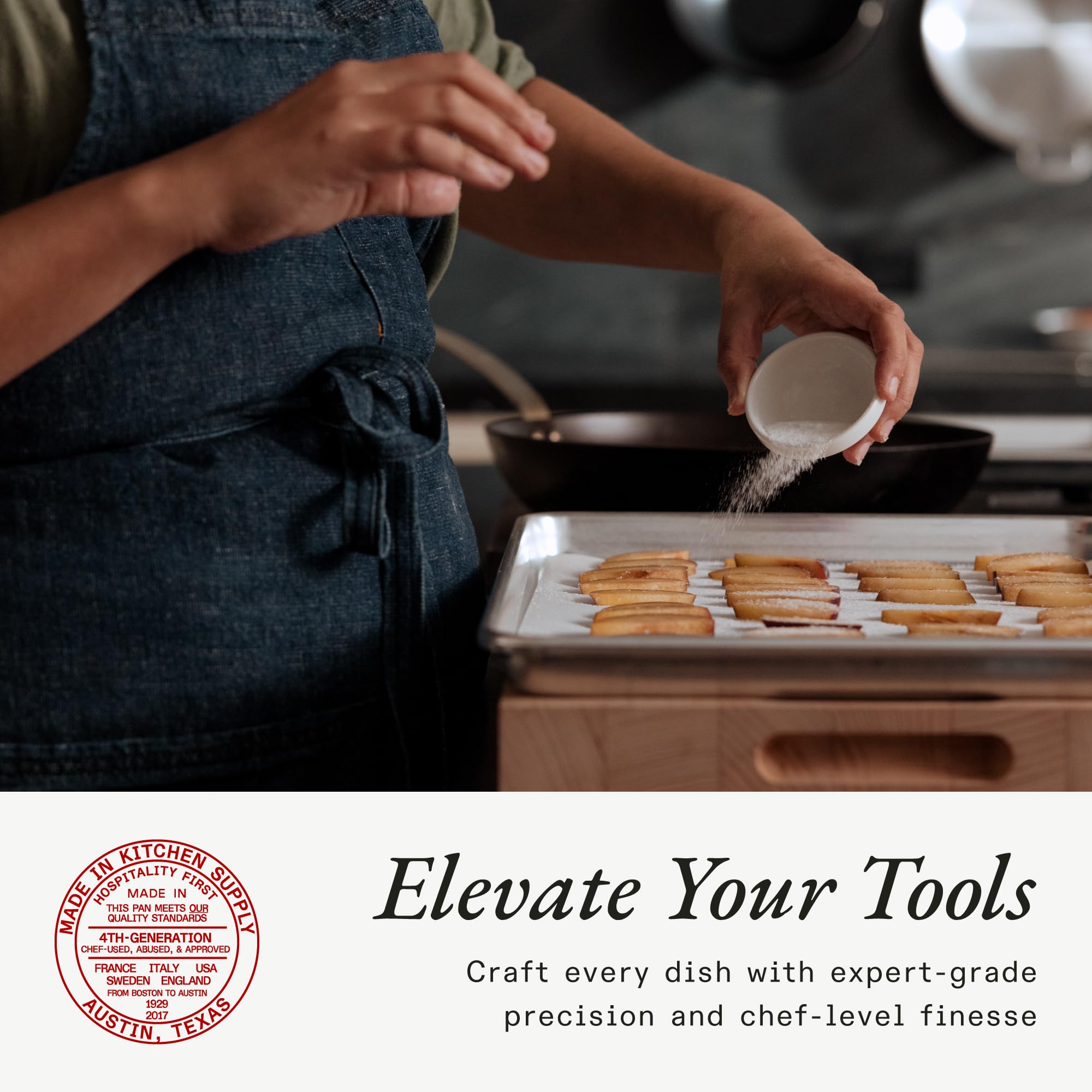 Made In Quarter Sheet Pan – chef-inspired design for restaurant-grade results