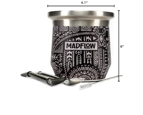 MADFLOW Yerba Mate Cup ready for travel and on-the-go moments