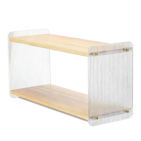 MADHOLLY 2Tier organizer stand top view shows tidy counter space for tea tools