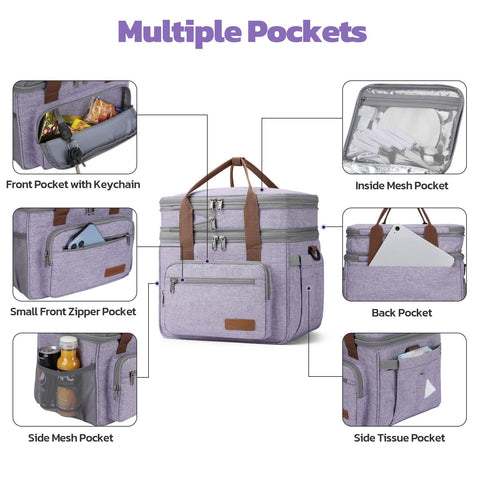 Maelstrom expandable top compartment offers extra snack space
