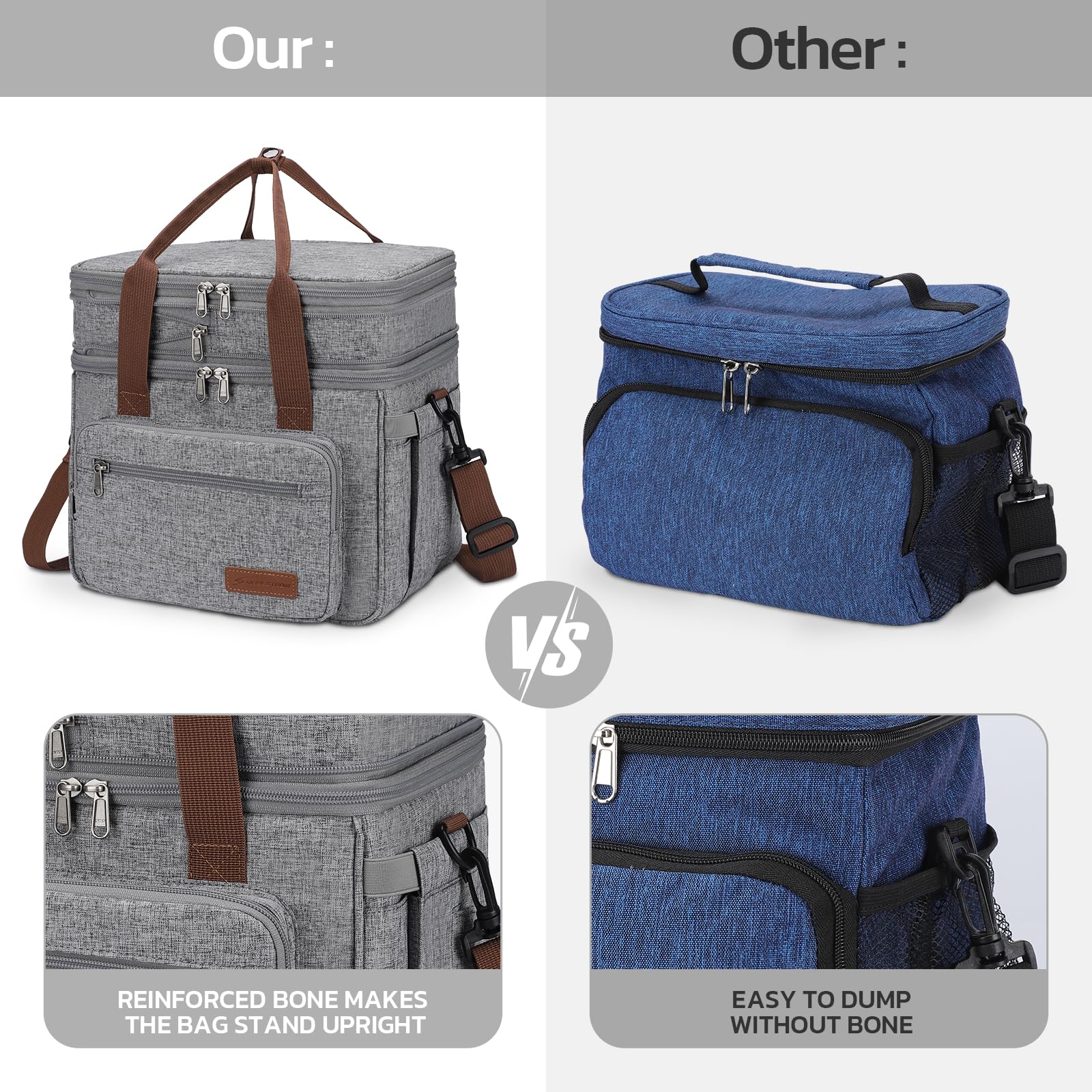 Maelstrom leakproof liner keeps contents secure while traveling