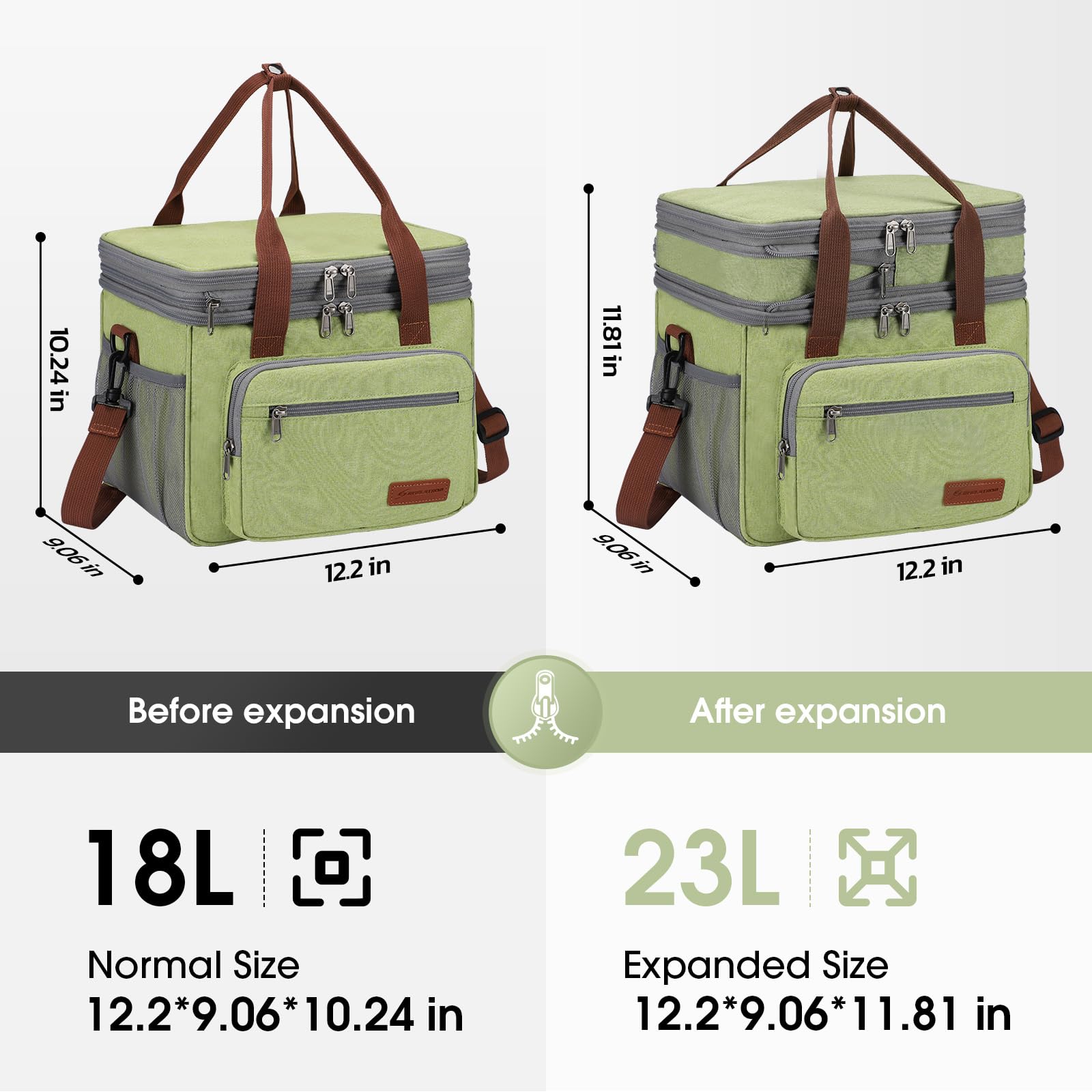 Maelstrom lunch bag with leakproof nylon exterior for reliable daily use.
