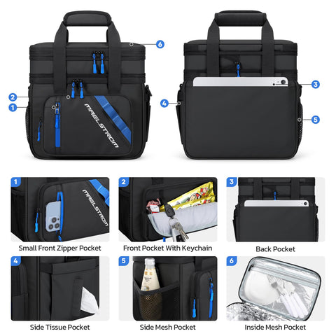 Maelstrom five-layer insulation sustains cold or warm meals for hours