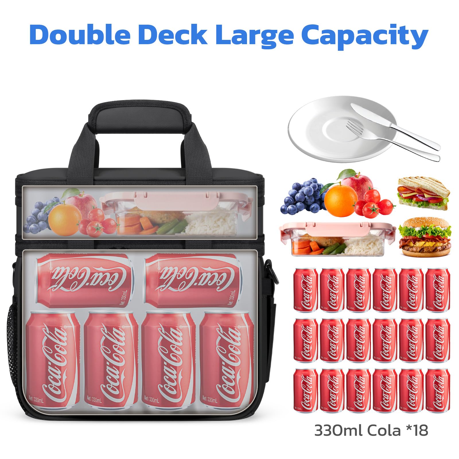 Maelstrom inside mesh pocket stores utensils and accessories neatly