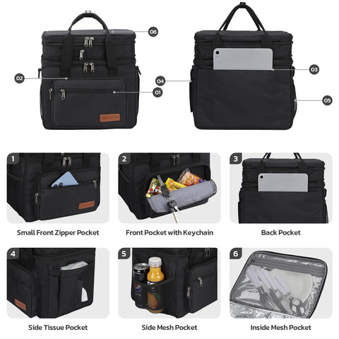 Maelstrom insulated interior keeps contents at stable temperatures during commutes.