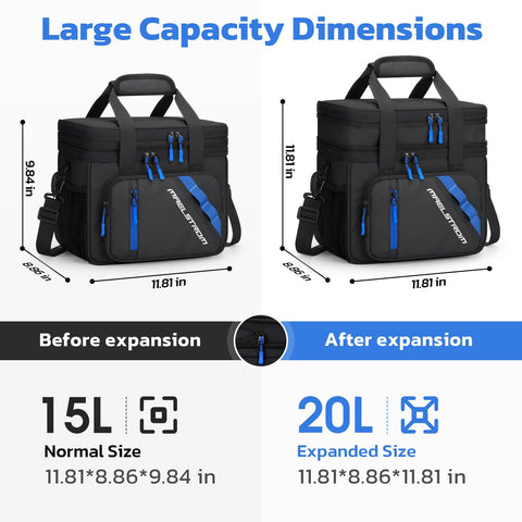 Maelstrom leakproof lining keeps foods fresh and prevents spills