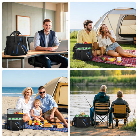 Maelstrom in-use shot highlights office and picnic versatility