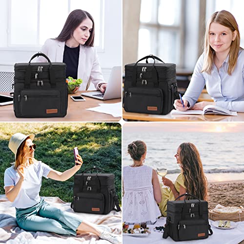 Maelstrom office-ready use shown for work lunches and quick trips.