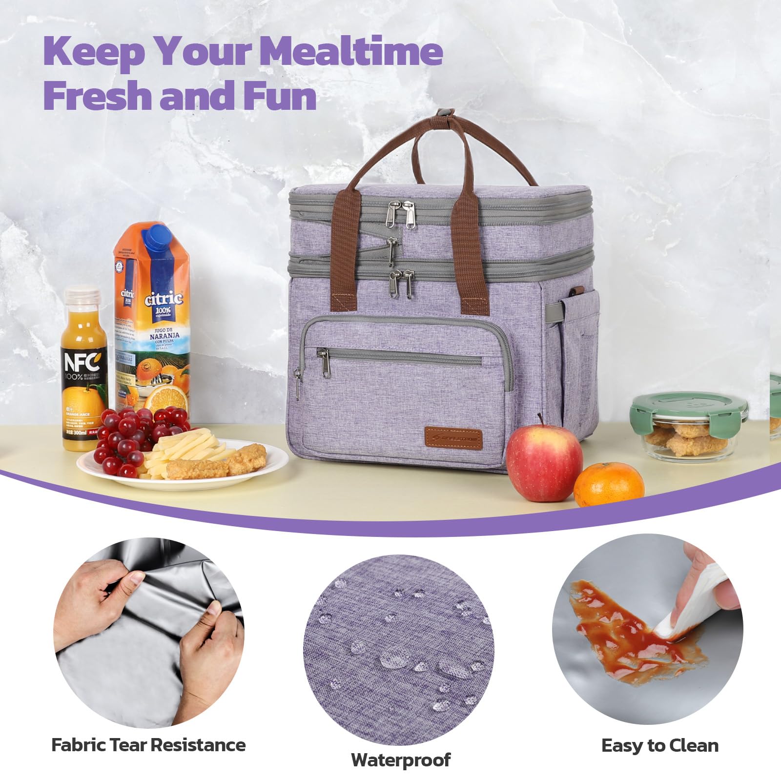 Maelstrom stand-up bone design helps the bag stay upright