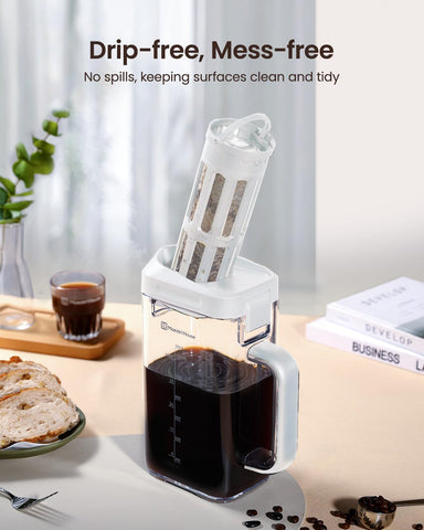 Maestri House body-scale enables precise coffee-to-water measurements.