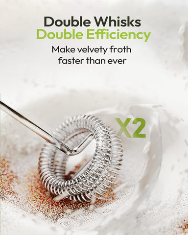Turbo engine delivers rich foam at 8000 RPM for fast performance