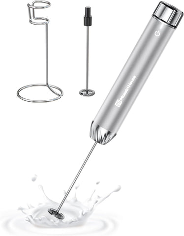 Maestri House LunaFro Max stepless speed for consistent frothing results.