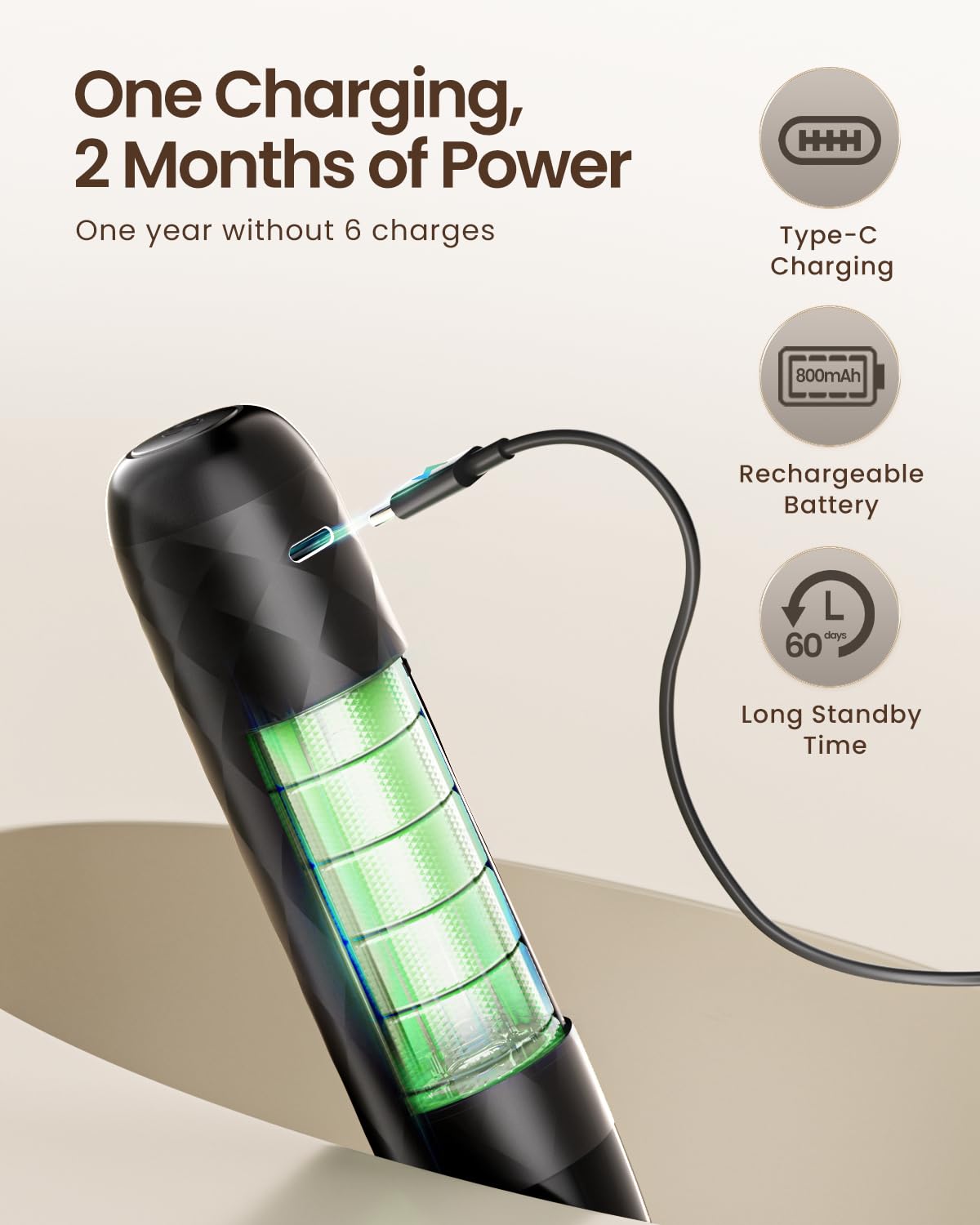 Maestri House LunaFro Mini compact design fits small kitchens and travel mugs.