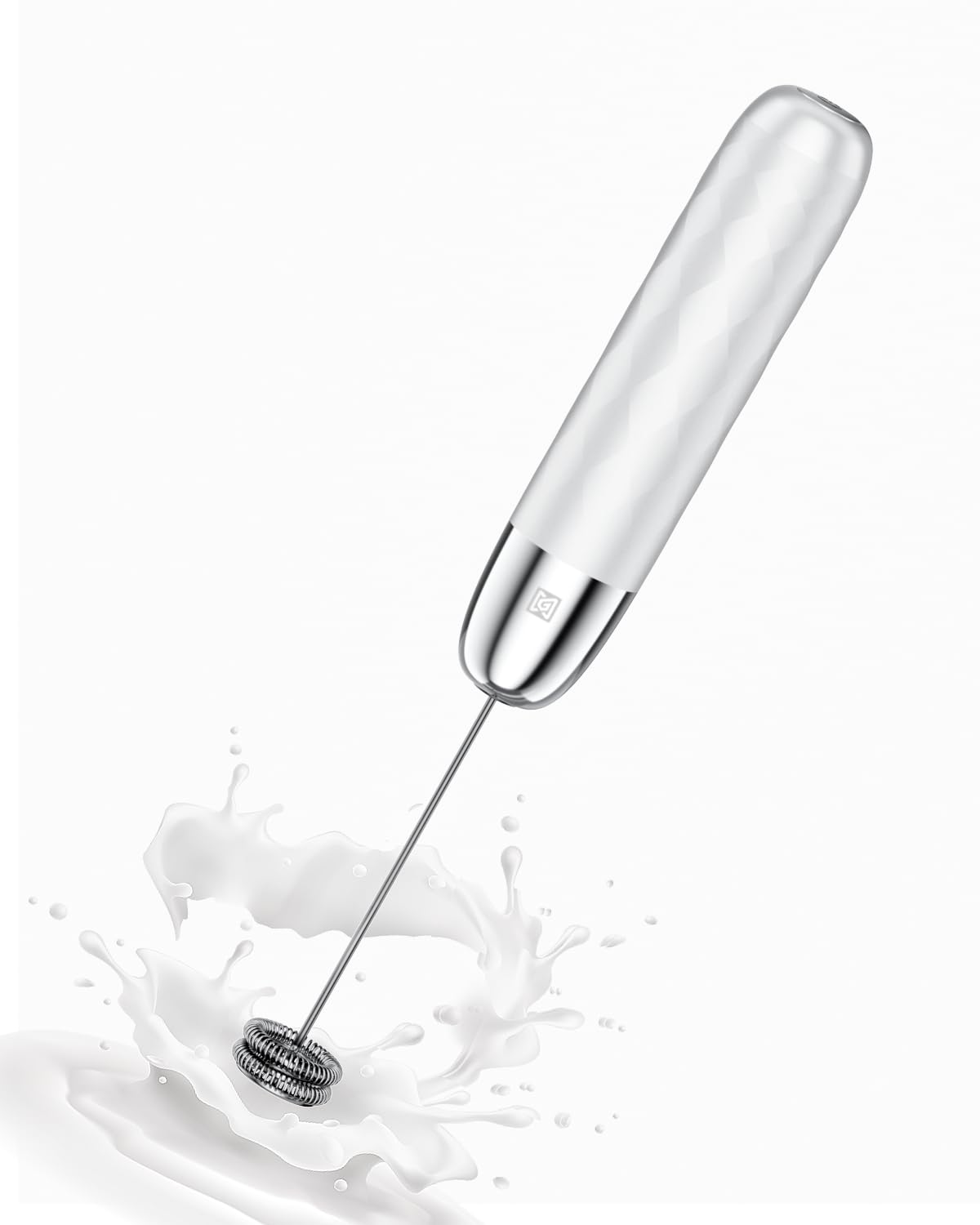 Maestri House Lunafro Mini foam-maker wand for fast silky milk foam