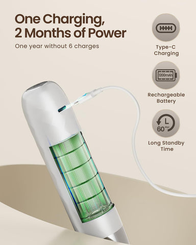 Maestri House Lunafro Mini USB-C rechargeable design with long battery life
