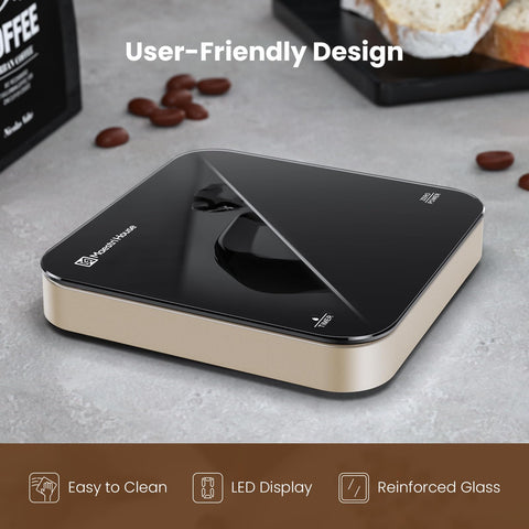Maestri House Mini Coffee Scale in silent brewing mode for quiet mornings