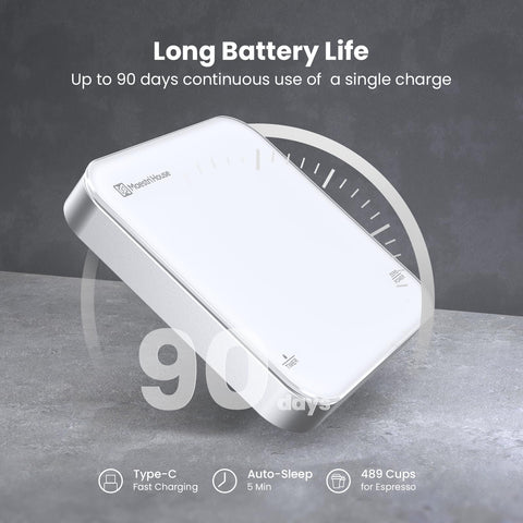 Maestri House mini scale with USB-C recharge for long-use power