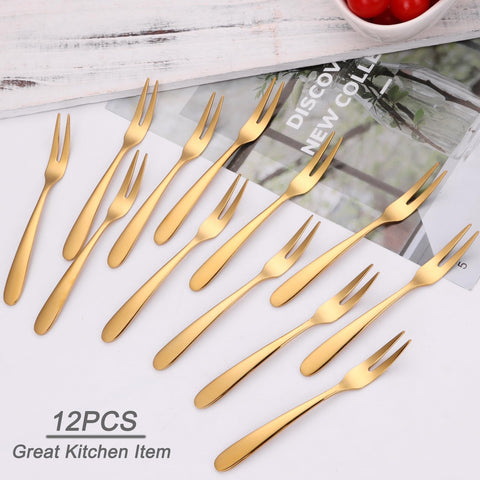 Mafier dishwasher-safe mini forks ideal for quick cleanup after gatherings.