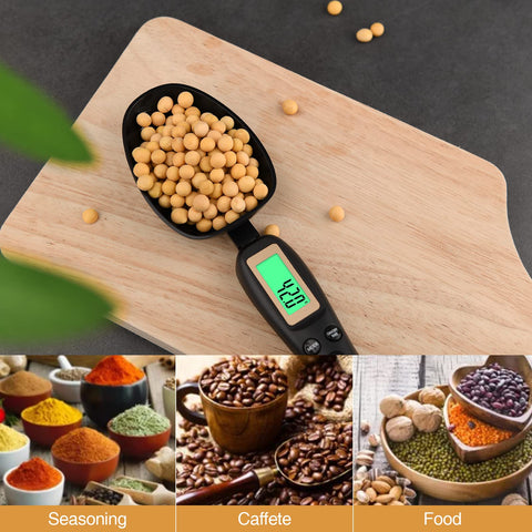 Mafiti digital measuring spoon ideal for precise portions in meals and pet food