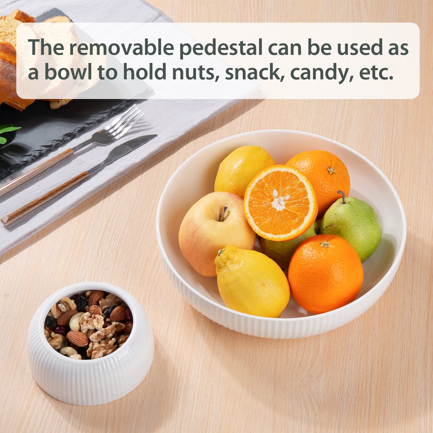 Magclay fruit vegetable holder versatile for daily use and events
