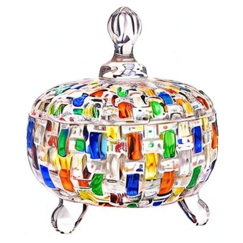 MAGCOLOR lead-free crystal jar emphasizes safe, durable display.