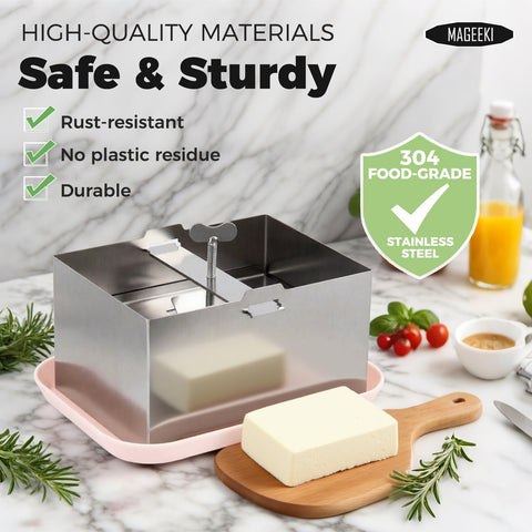 Mageeki Tofu Press dishwasher-safe design for quick cleanup.