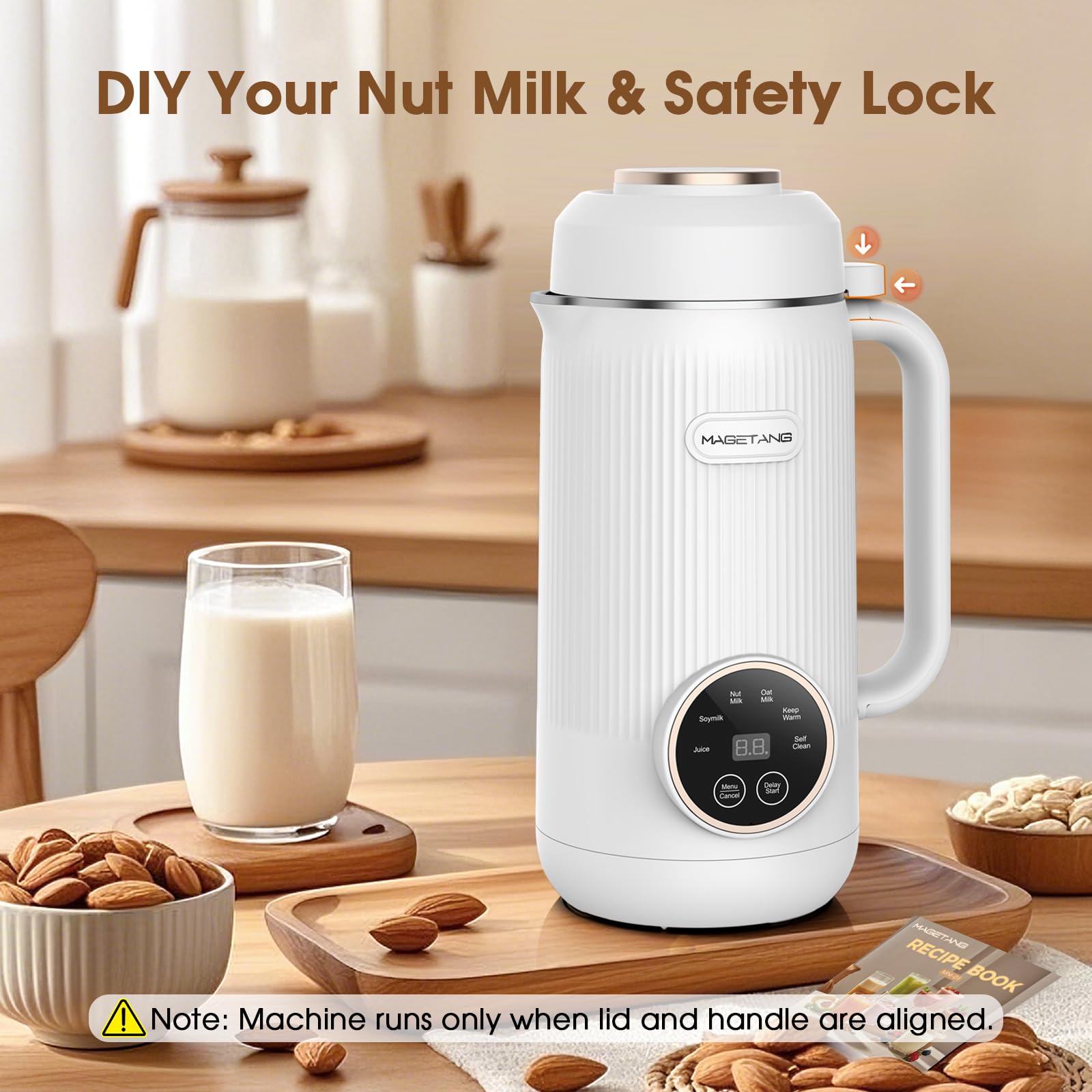 MAGETANG 7 in 1 includes cleaning brush and measuring cup for easy setup