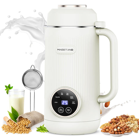 MAGETANG 7in1 nut milk maker front view, compact design for easy kitchen use.