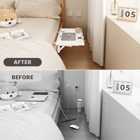 Magheo bedside shelf presented as a thoughtful student gift for dorm rooms
