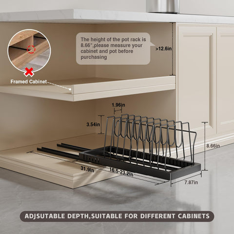 Magheo carbon steel construction delivers durable, heavy-duty storage.