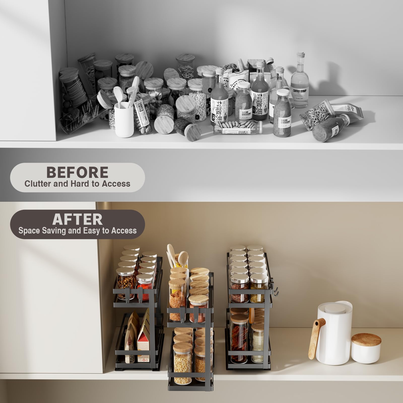 Magheo screw installation option demonstrates sturdy mounting for added stability.