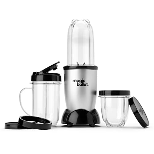Magic Bullet cross-blade for chopping, blending, and emulsifying ingredients.