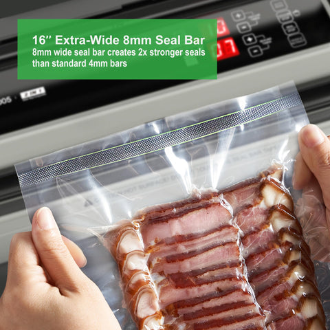 MAGIC SEAL MS4005 air inflated function cushions delicate items during sealing.