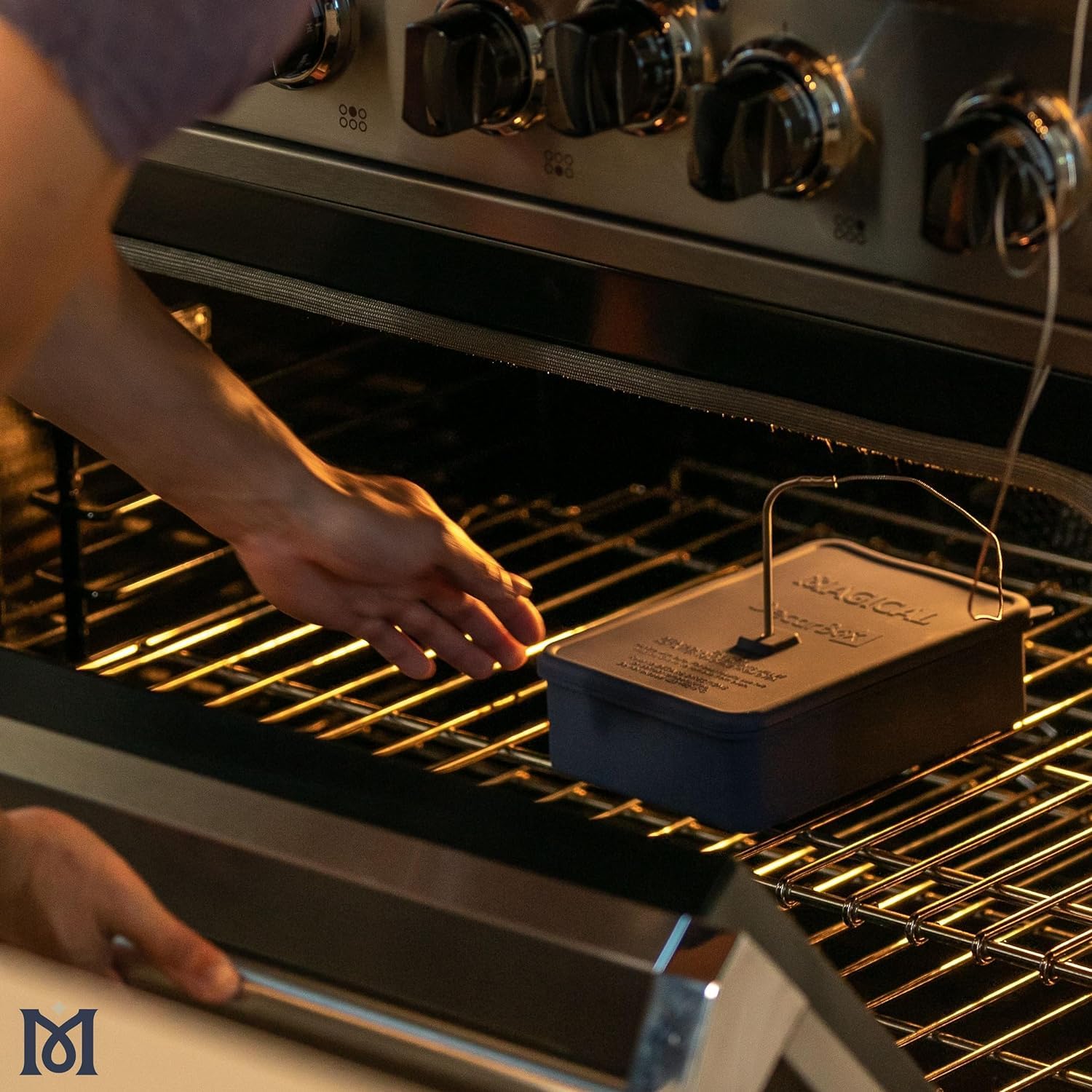 Magical Butter silicone DecarBox with oven-safe design emphasizes durable decarboxylation equipment.