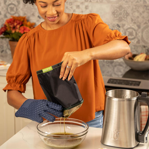 Magical Butter measuring cups for precise ingredient dosing