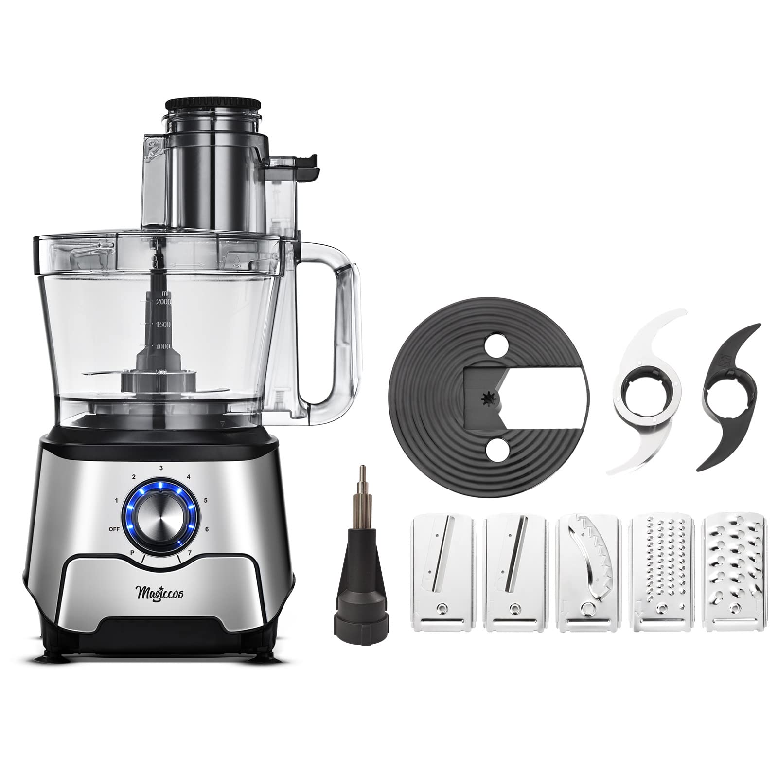 Magiccos 14-cup french-fries-cutter attachment for quick, crispy fries.