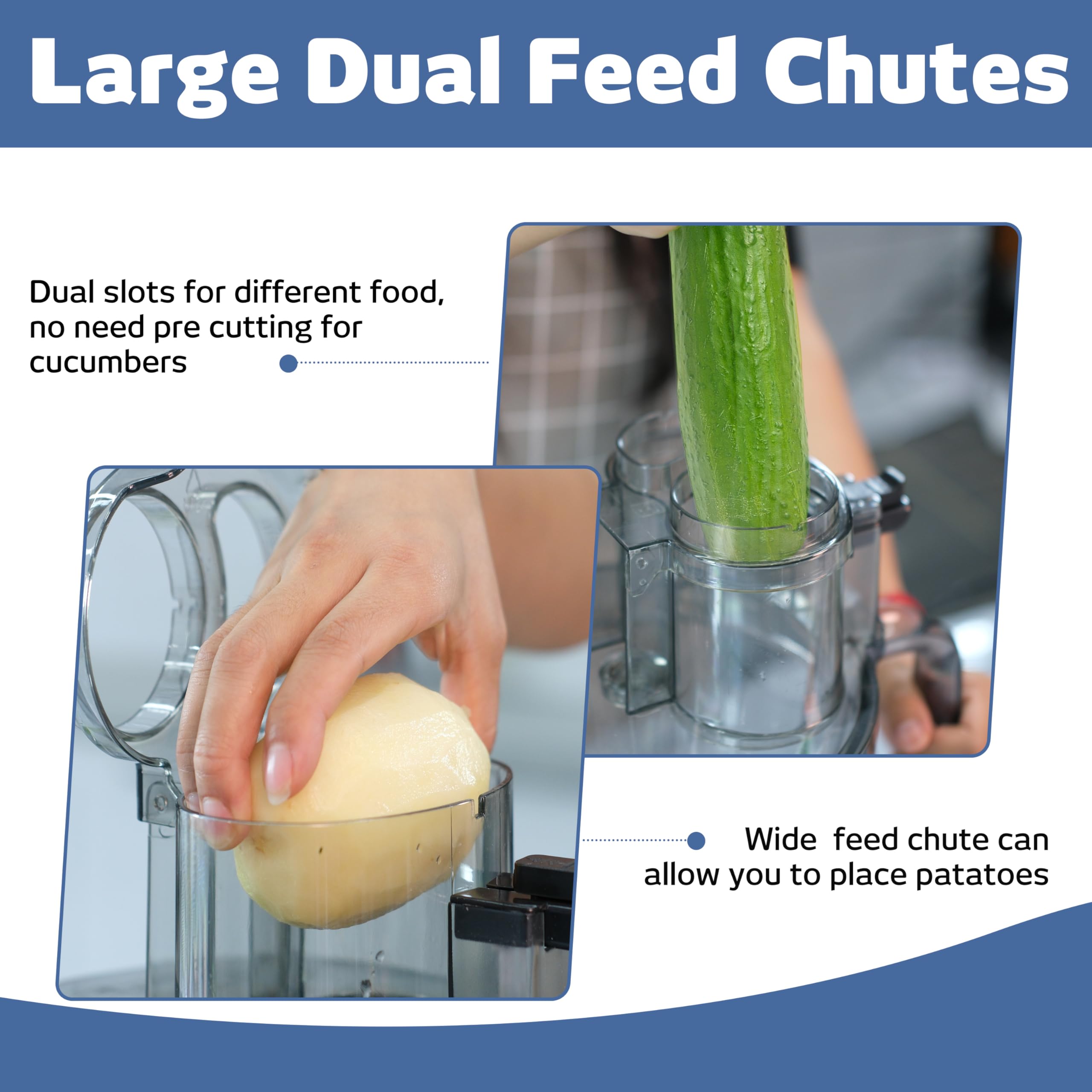 Magiccos chopper and dough blade set for versatile prep.