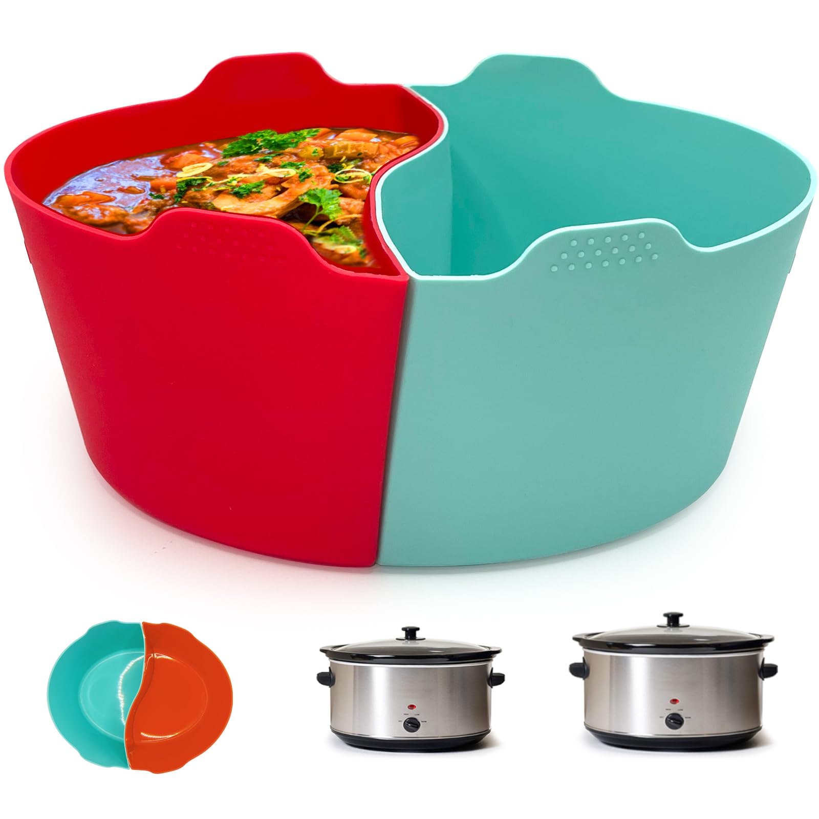Magikichen silicone slow cooker liner—BPA-free and reusable for safe meals.