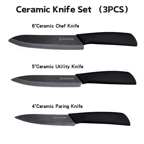 Magiware 6-inch chef knife blade for precise slicing and durability.