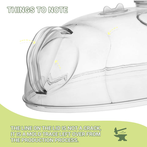 MAGJIUKE clear BPA-free lid lets you watch food safely