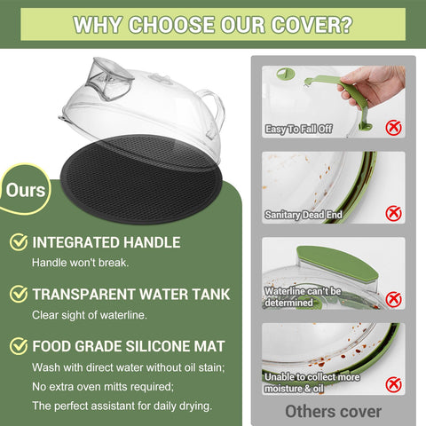 MAGJIUKE water steamer tank visible steam preserves moisture during heating