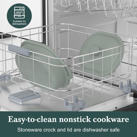 Magnifique ceramic nonstick liner offering easy-release cooking surfaces