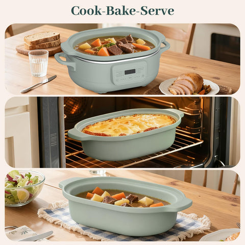 Magnifique olive pot safe up to 450°F for oven finish