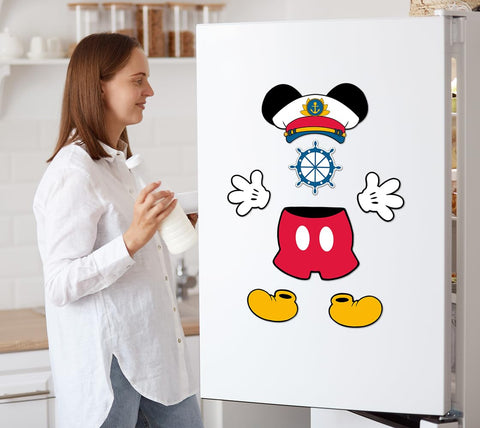 Magopera multi-surface use cruise magnet works on metal fridges and more.
