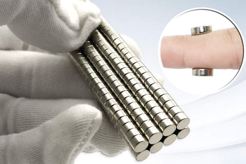 magpross magnets used in a craft project for DIY decor