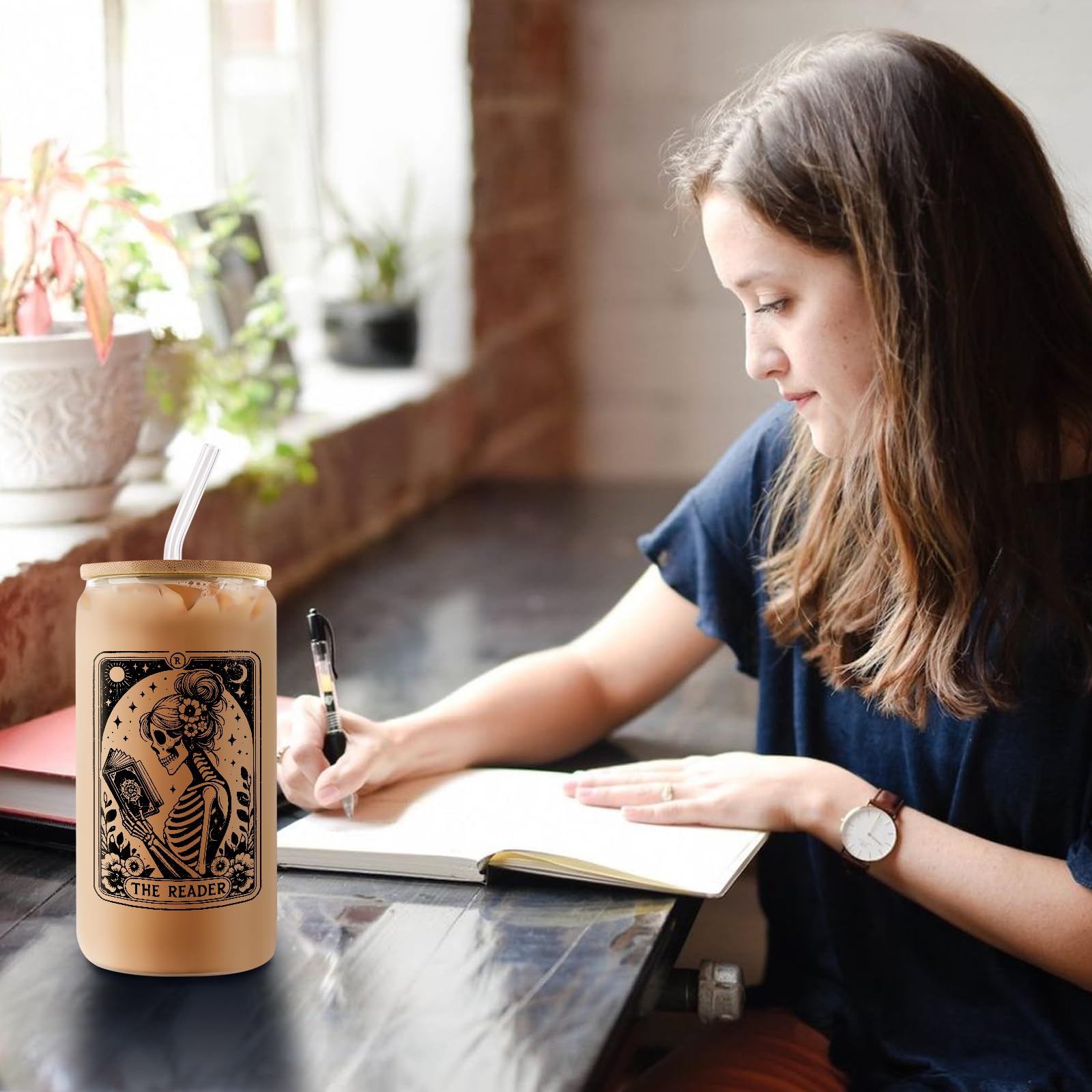 Mahrokh versatile glass tumbler for hot or cold beverages anywhere.