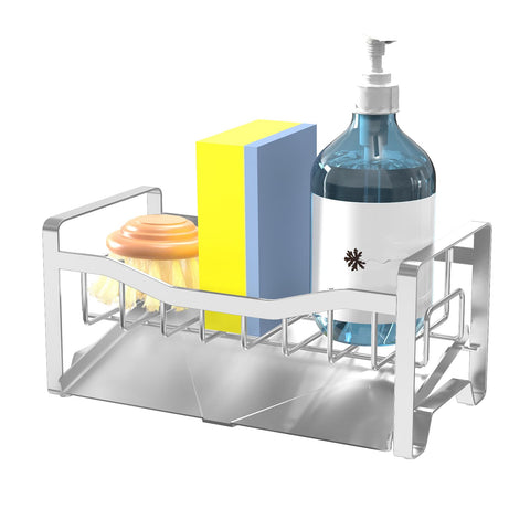 Maifan ready to use kitchen caddy keeps counters tidy near the sink.