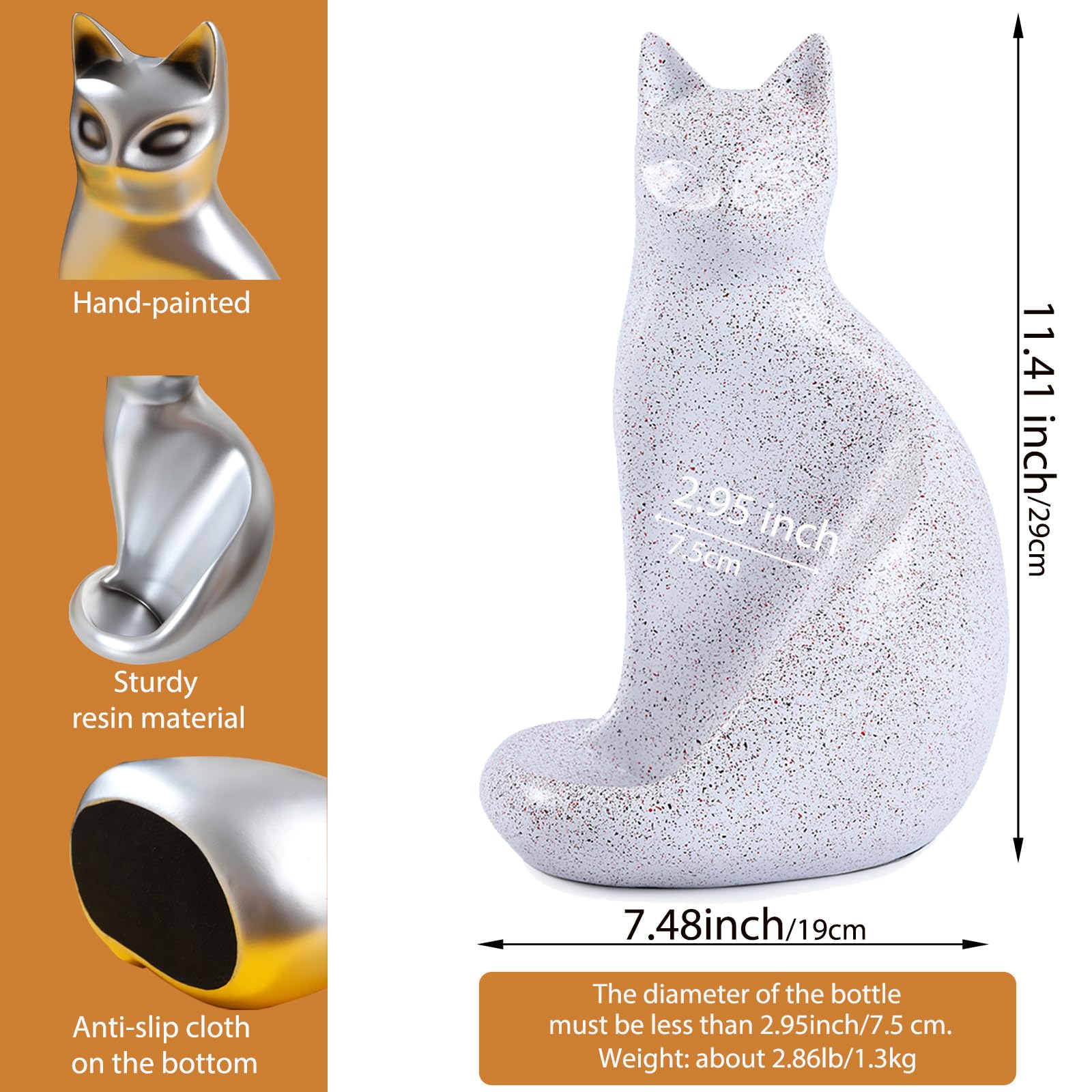 MAIHOM cat wine rack cabinet-ready for organized wine collection.