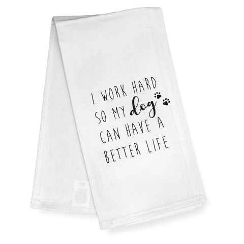 MAINEVENT 18x24 dog kitchen towel as a novelty kitchen accessory